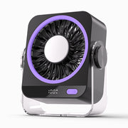 Just Style Portable Rechargeable USB Desk Fan