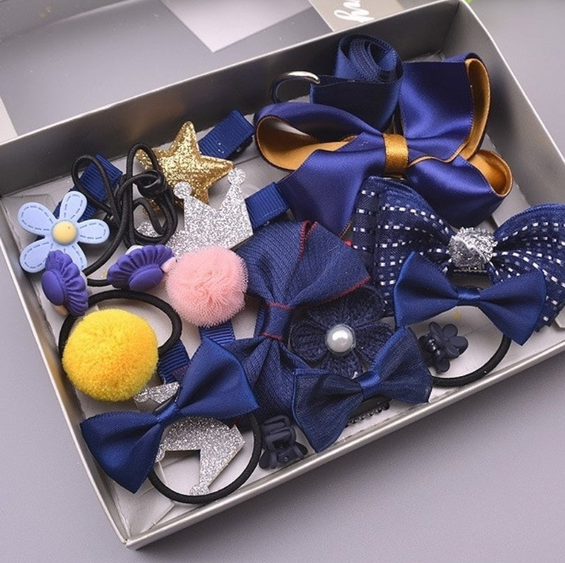 17-Piece Children's Hair Accessory Set