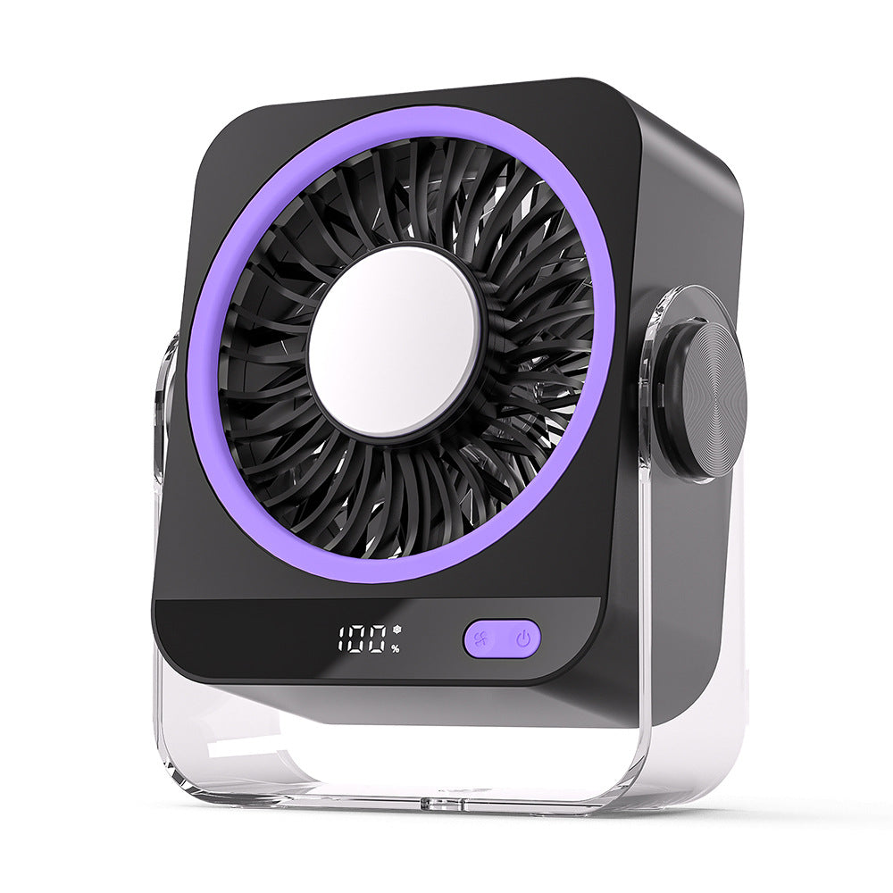 Just Style Portable Rechargeable USB Desk Fan