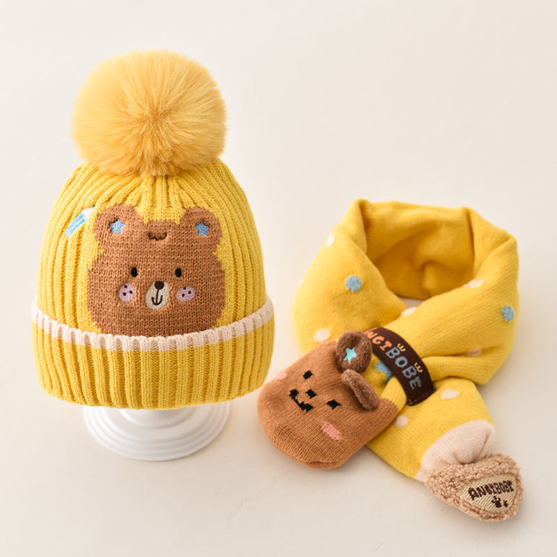 Baby & Toddler Hat and Scarf Set