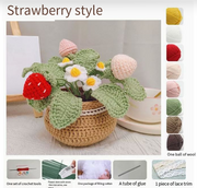 DIY Tulip & Daisy Crochet Bouquet Kit