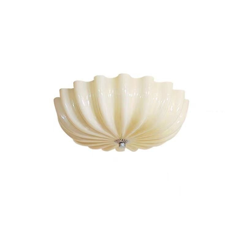 Middle Ancient Cream Style Bedroom Glass Ceiling