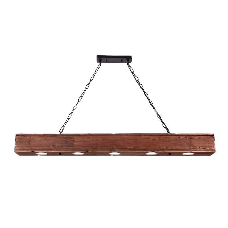 Retro Chandelier Music Restaurant Wrought Iron Lamp