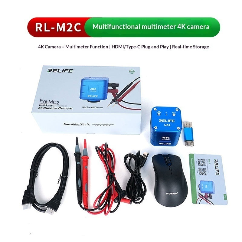 Multi-function Multimeter 4K Camera Industrial-grade Microscope Camera