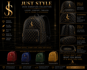 Just Style Signature Luxury Backpack