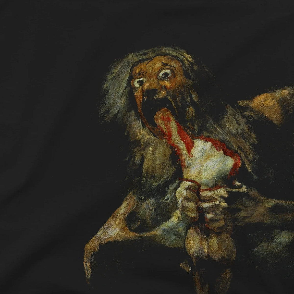 Francisco de Goya, Saturn Devouring his Son, 1823 artwork t-shirt