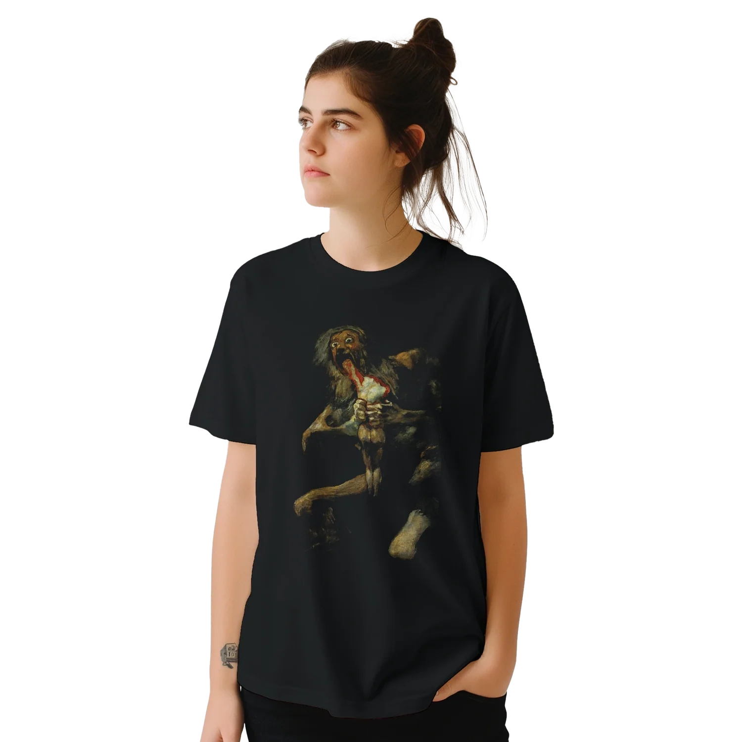 Francisco de Goya, Saturn Devouring his Son, 1823 artwork t-shirt