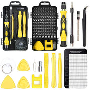 NNEDSZ Yellow 122-in-1  Precision Screwdriver Tool Kit for Electronics and DIY Repair