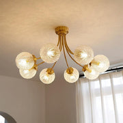 Spherical Glass Pendant Light With A Minimalist Design