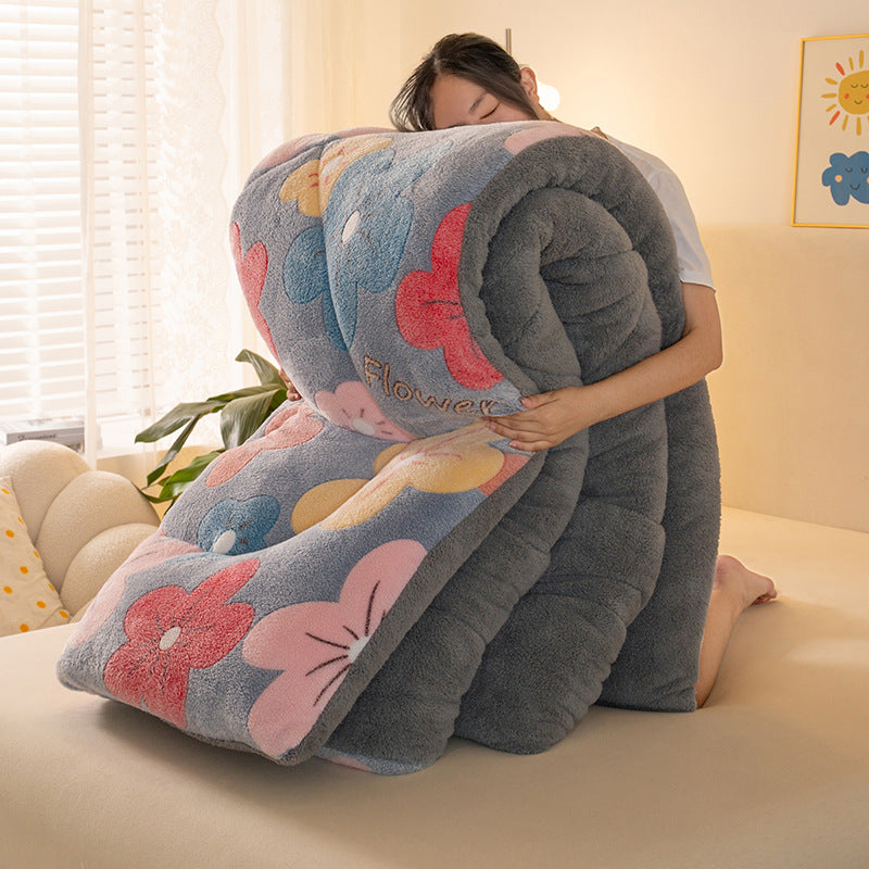 🛏️ WINTER THERMAL CORAL FLEECE BLANKET DUVET