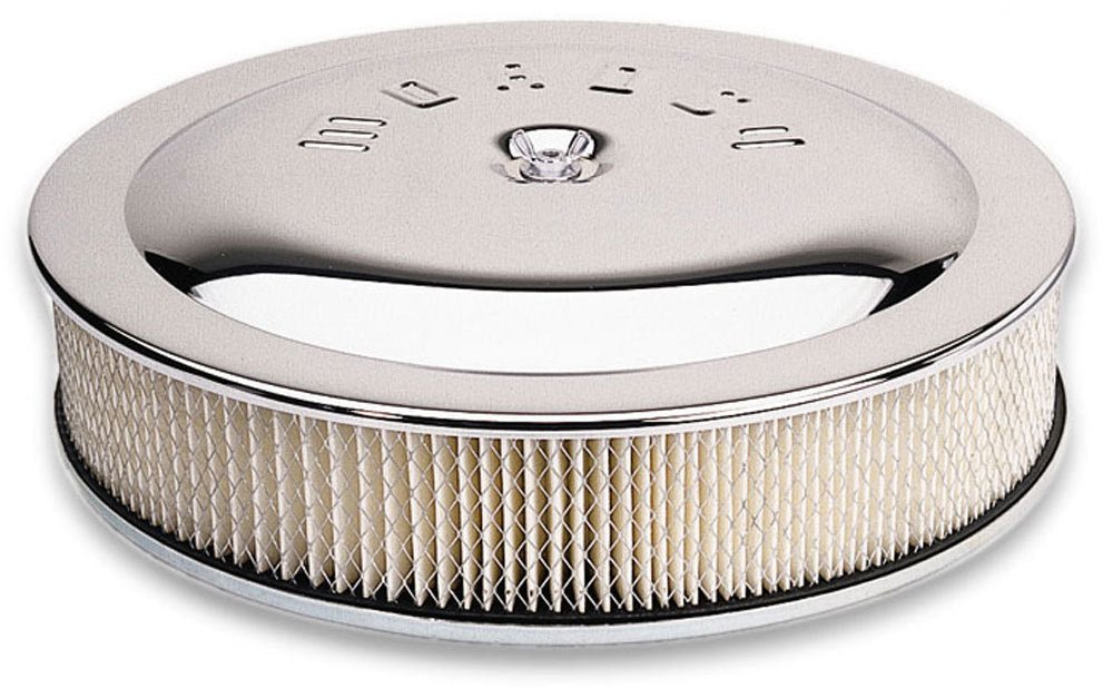 A/C 14 INCH CHROME FLAT BOTTOM