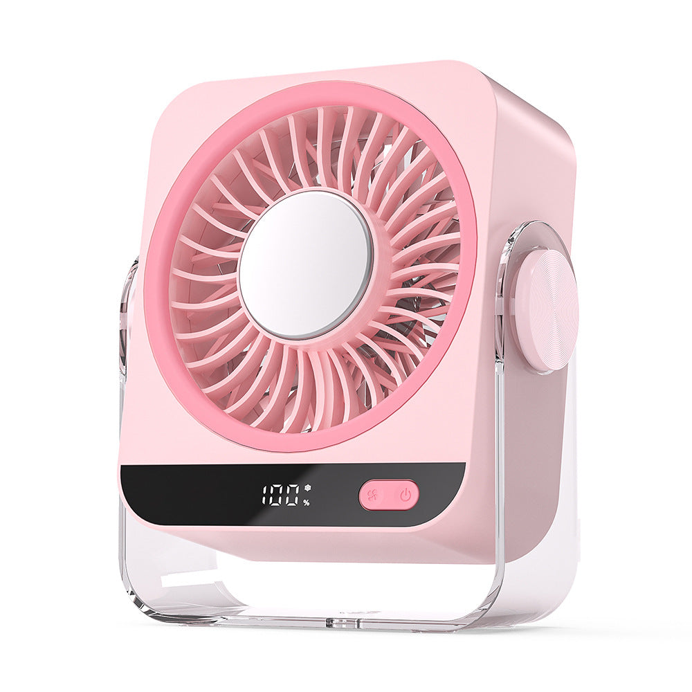 Just Style Portable Rechargeable USB Desk Fan