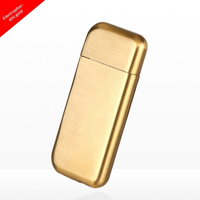 Ultra-thin Pearl Lighter 6mm Metal-plated Grinding Wheel Lighter With An Open Flame