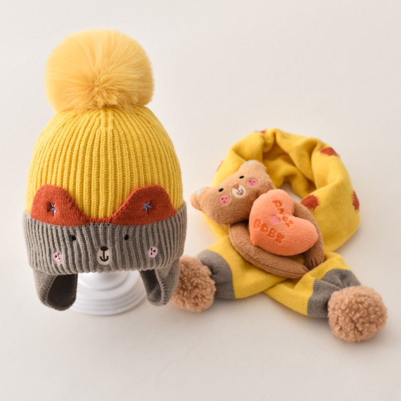 Baby & Toddler Hat and Scarf Set