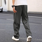 Men's Relaxed Straight-Leg Casual Pants
