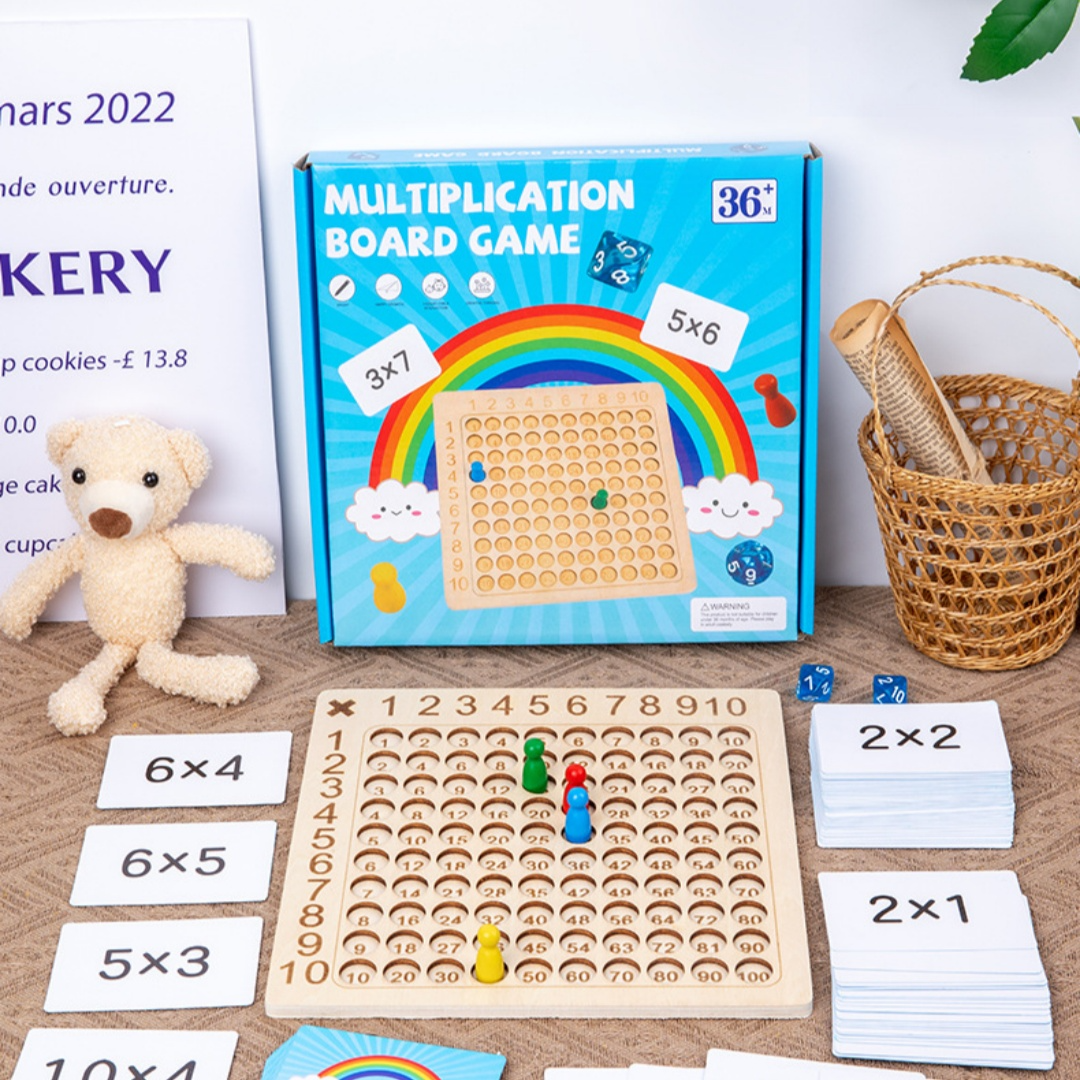 Multiplication Learning Board Game
