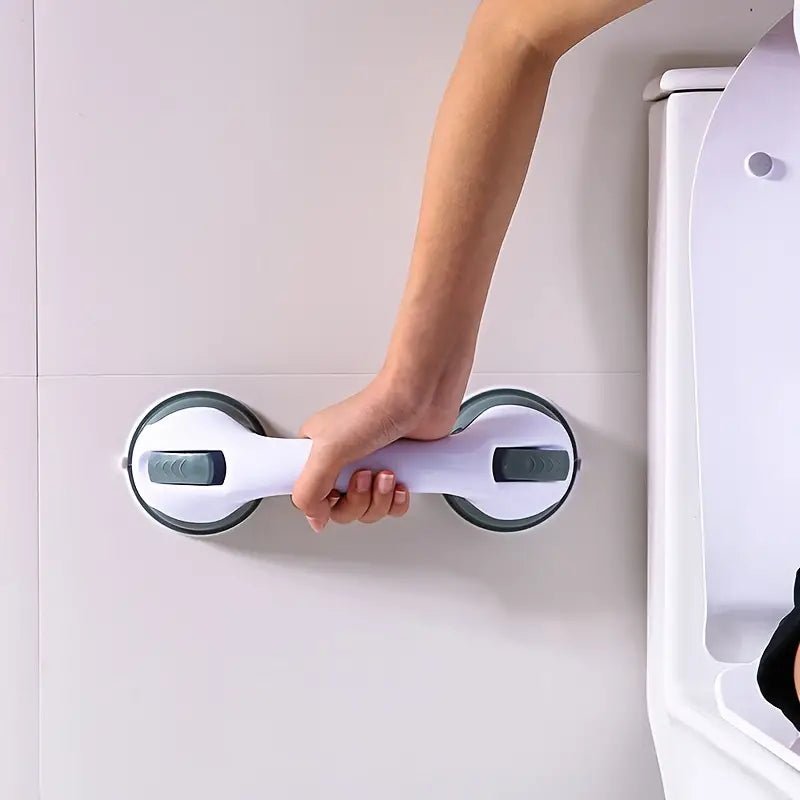 Bathroom Handrail With Vacuum Sucker For Safety Support