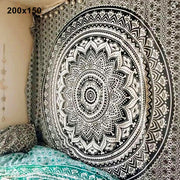 Bohemian Mandala Tapestry & Yoga Mat Decor