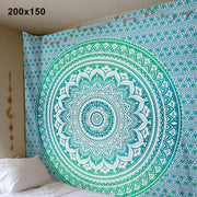 Bohemian Mandala Tapestry & Yoga Mat Decor