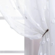 Boho Floral Sheer Curtains for Living Room Bedroom