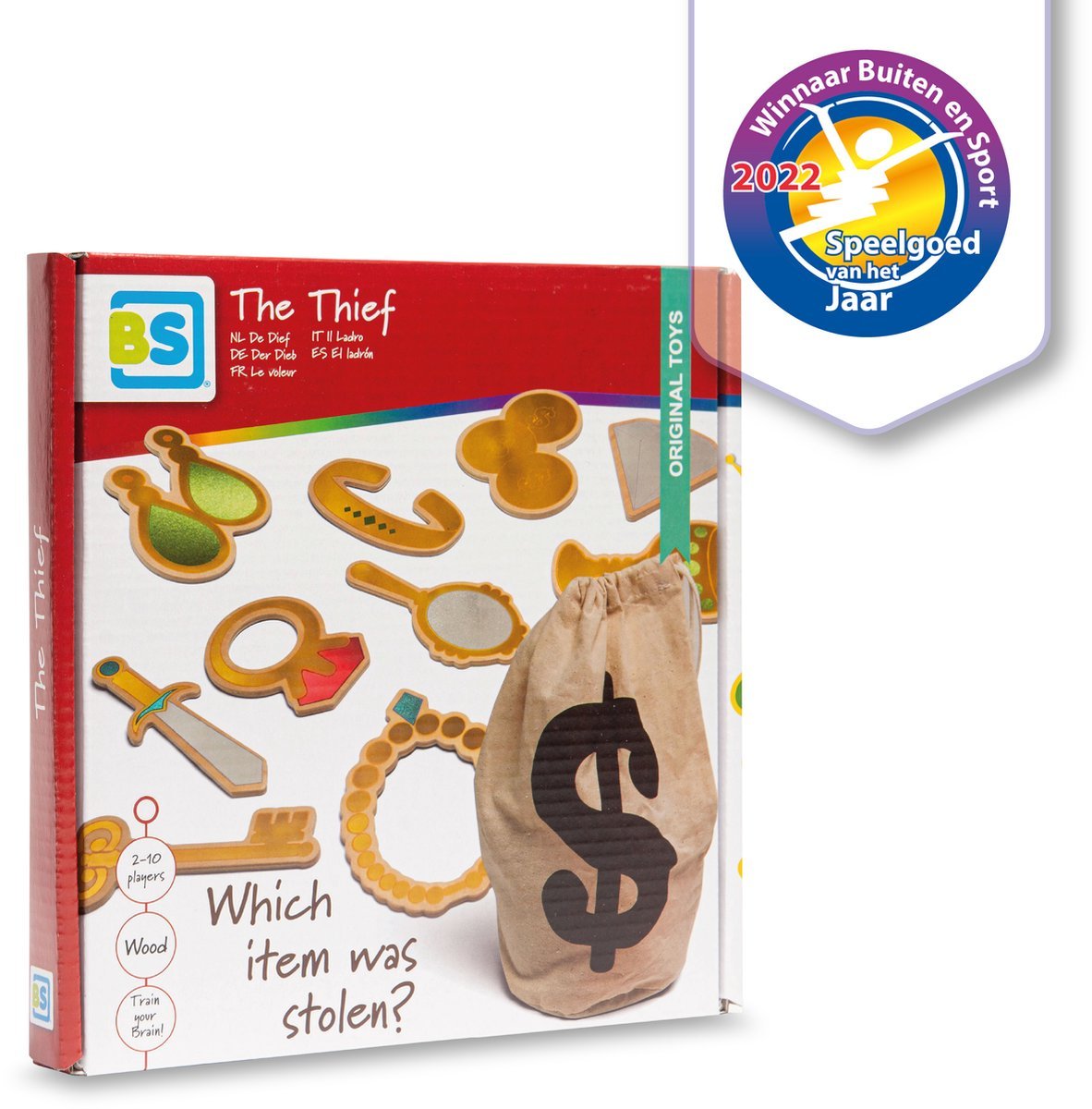 Bs toys the thief game - the thief - outdoor and indoor toys - educational toys - children's game - 2-10 players - toys of the year - gift child - memory game - wooden toys - board games children