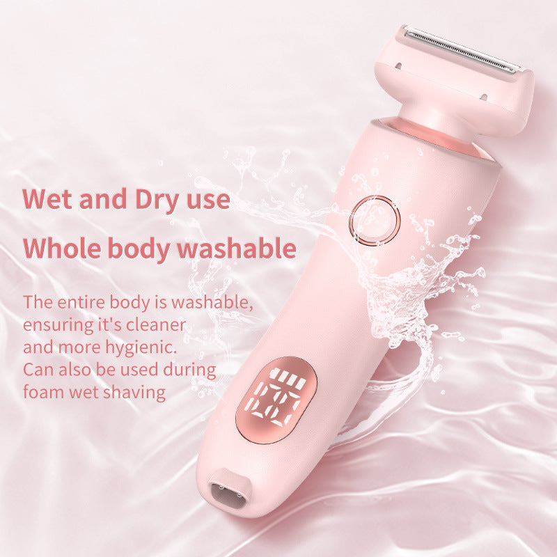 2-in-1 USB Rechargeable Women’s Body Shaver