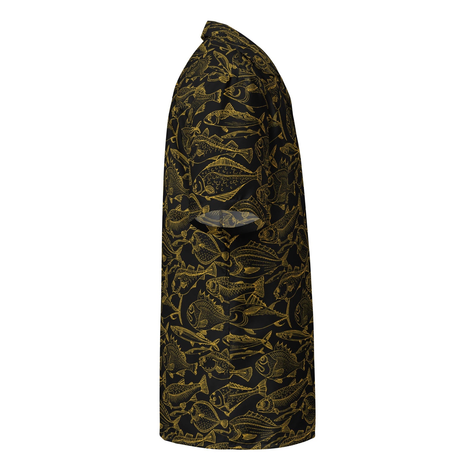 Sea of Gold Hawaiian Button-Up Shirt