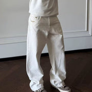 Just Style High-Waisted Wide-Leg Pants