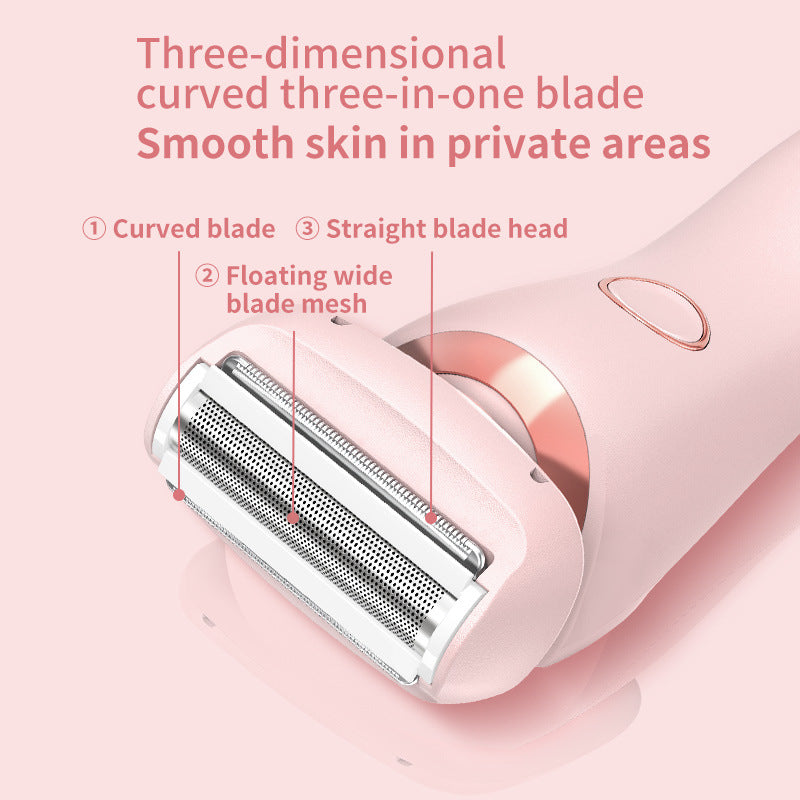 2-in-1 USB Rechargeable Women’s Body Shaver