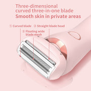 2-in-1 USB Rechargeable Women’s Body Shaver