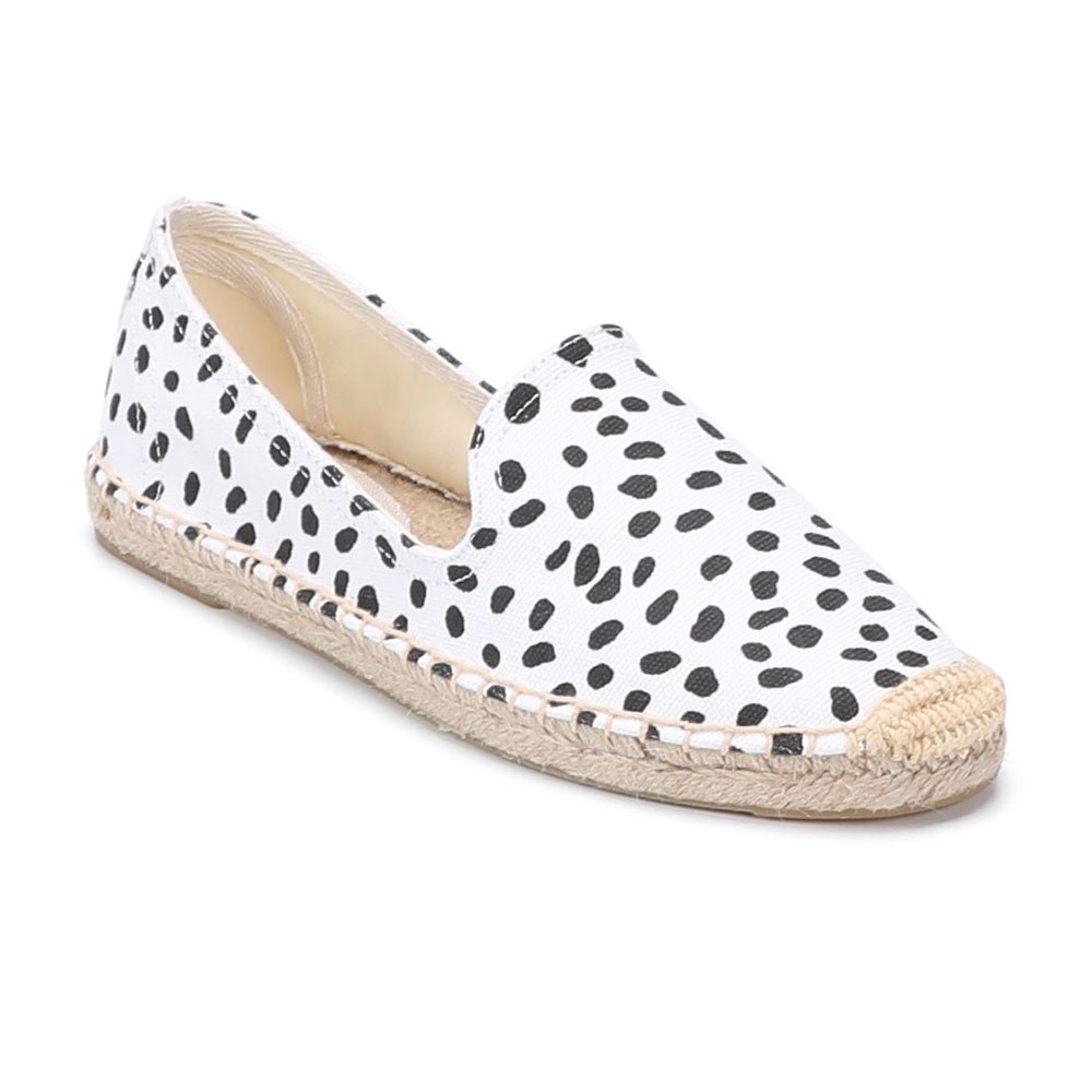 Canvas Loafers with Jute Sole for Easy Wear