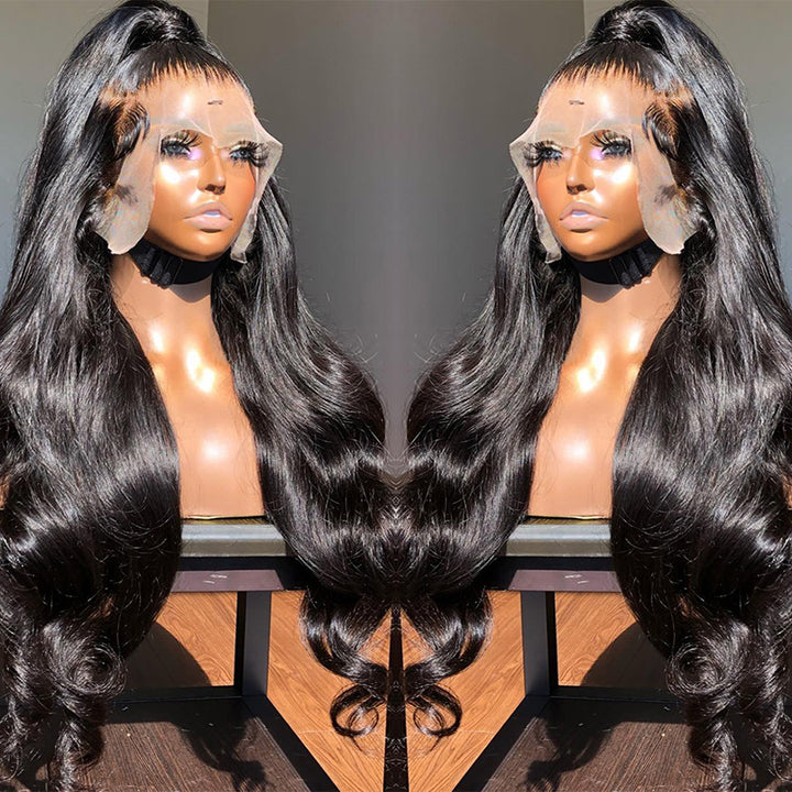 360 Full Lace Frontal Body Wave Human Hair Wigs