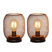 Rustic Minimalist Wrought-iron Bedside Lamp For The Bedroom Or Dining Room