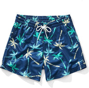 Men's Wide-Leg Printed Casual Shorts