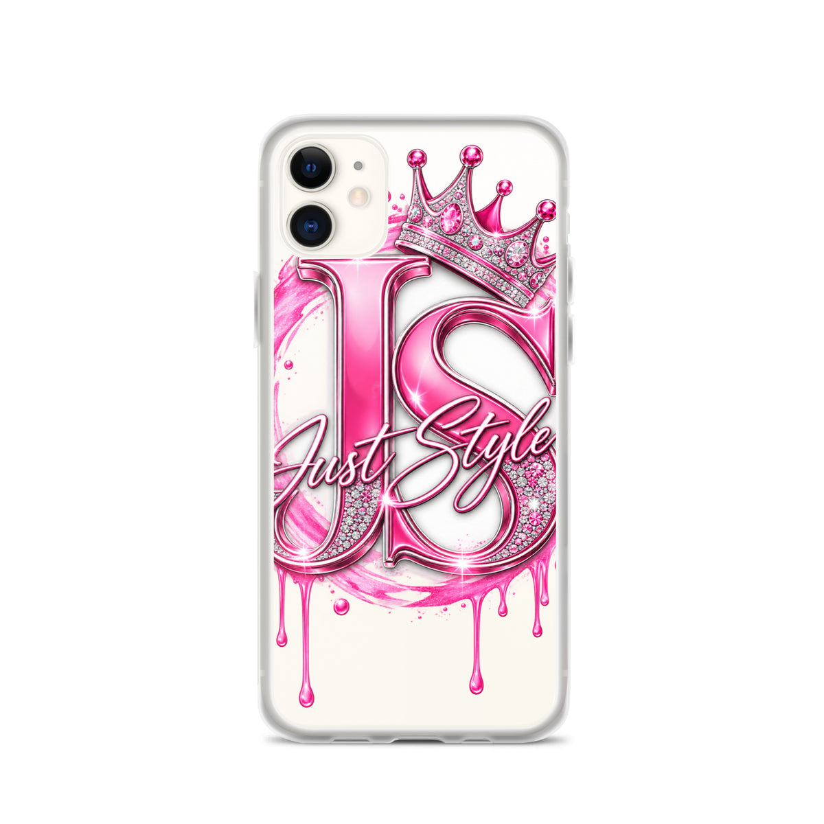 Just Style Clear iPhone Case