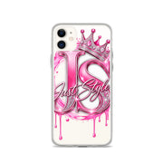 Just Style Clear iPhone Case
