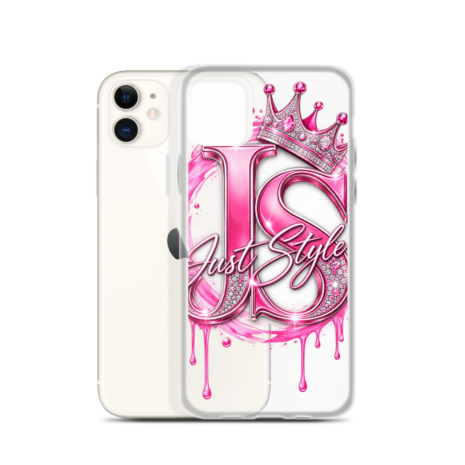Just Style Clear iPhone Case