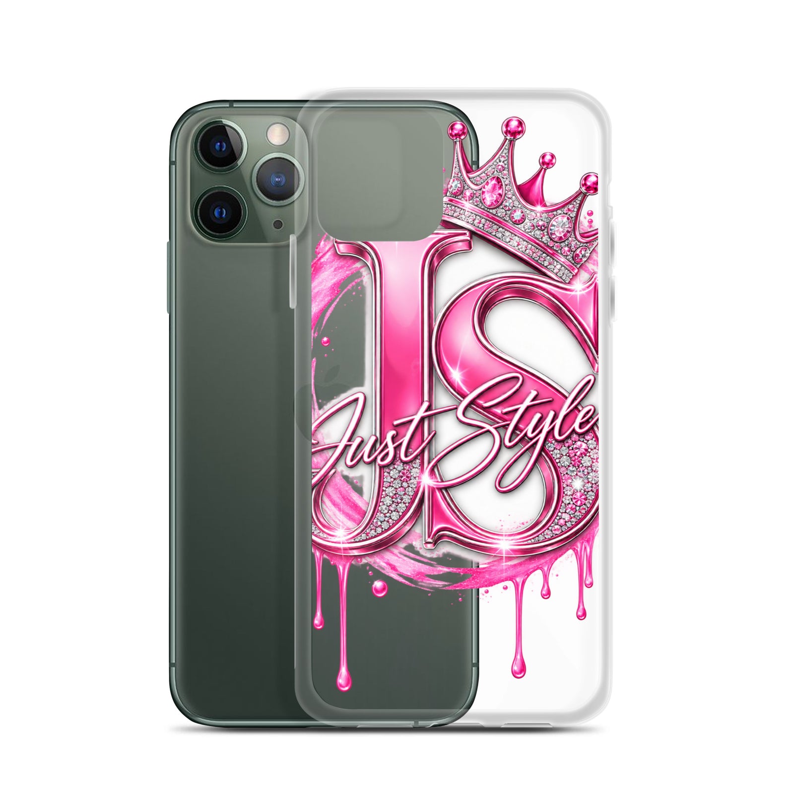 Just Style Clear iPhone Case