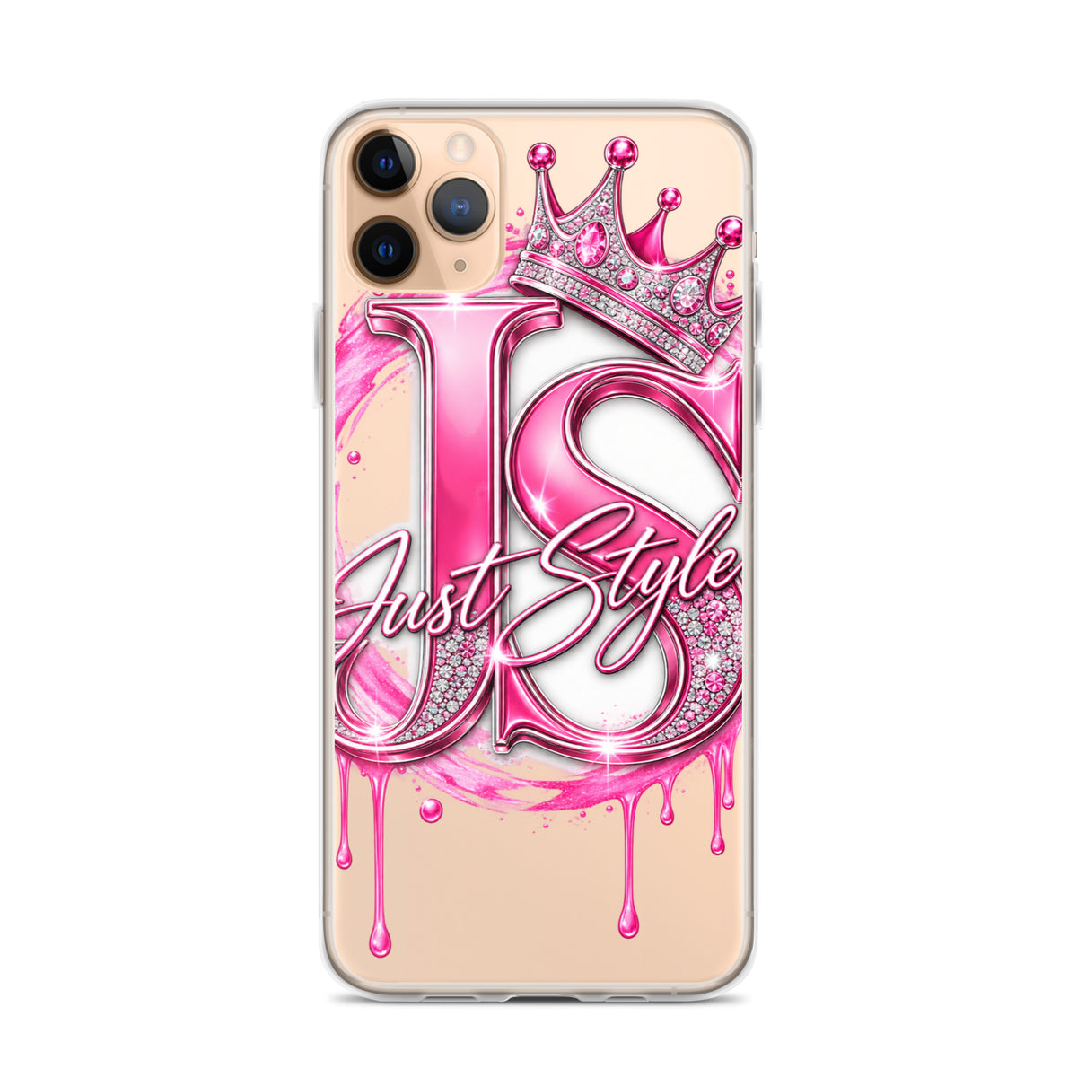 Just Style Clear iPhone Case