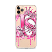 Just Style Clear iPhone Case