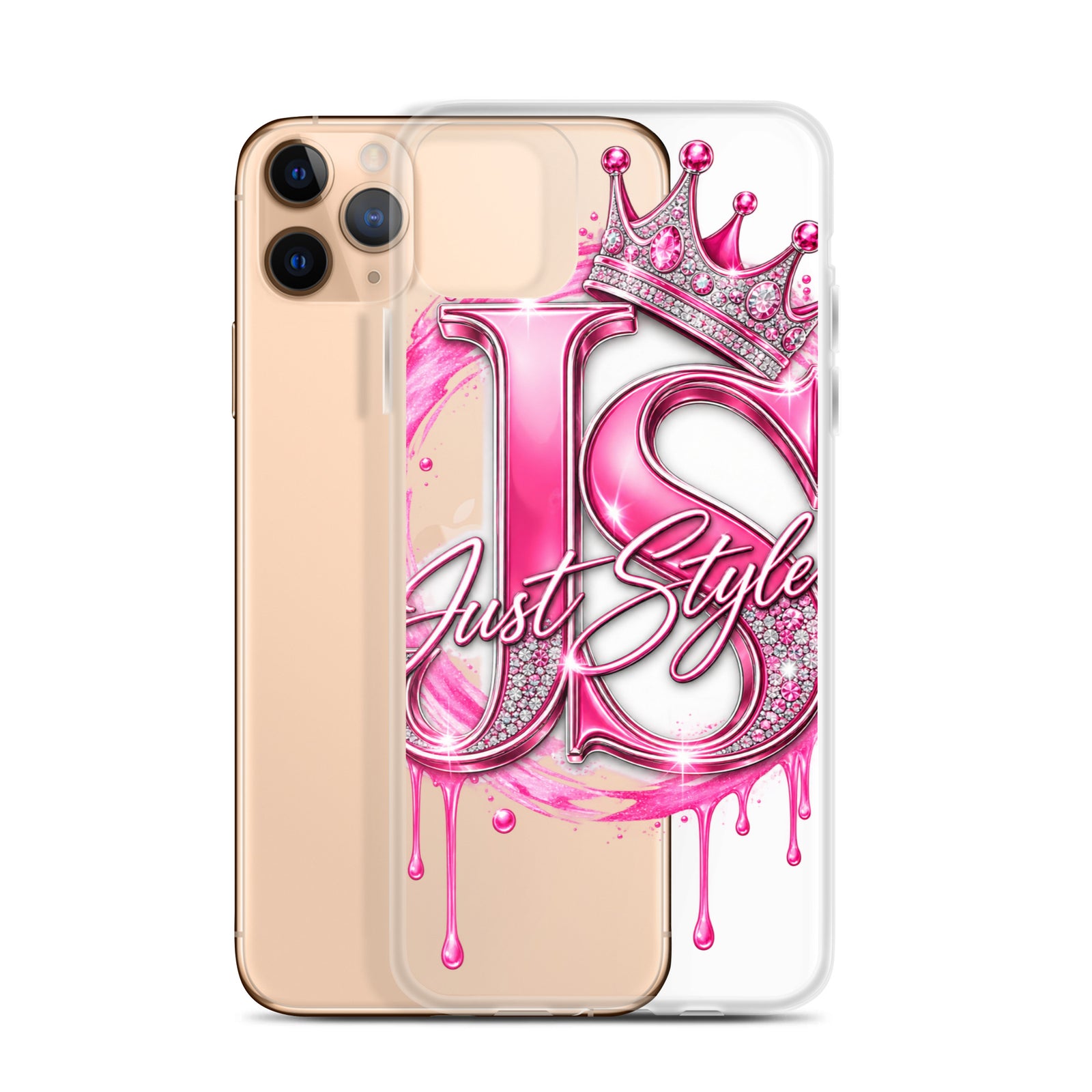 Just Style Clear iPhone Case