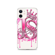 Just Style Clear iPhone Case