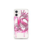 Just Style Clear iPhone Case