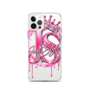Just Style Clear iPhone Case