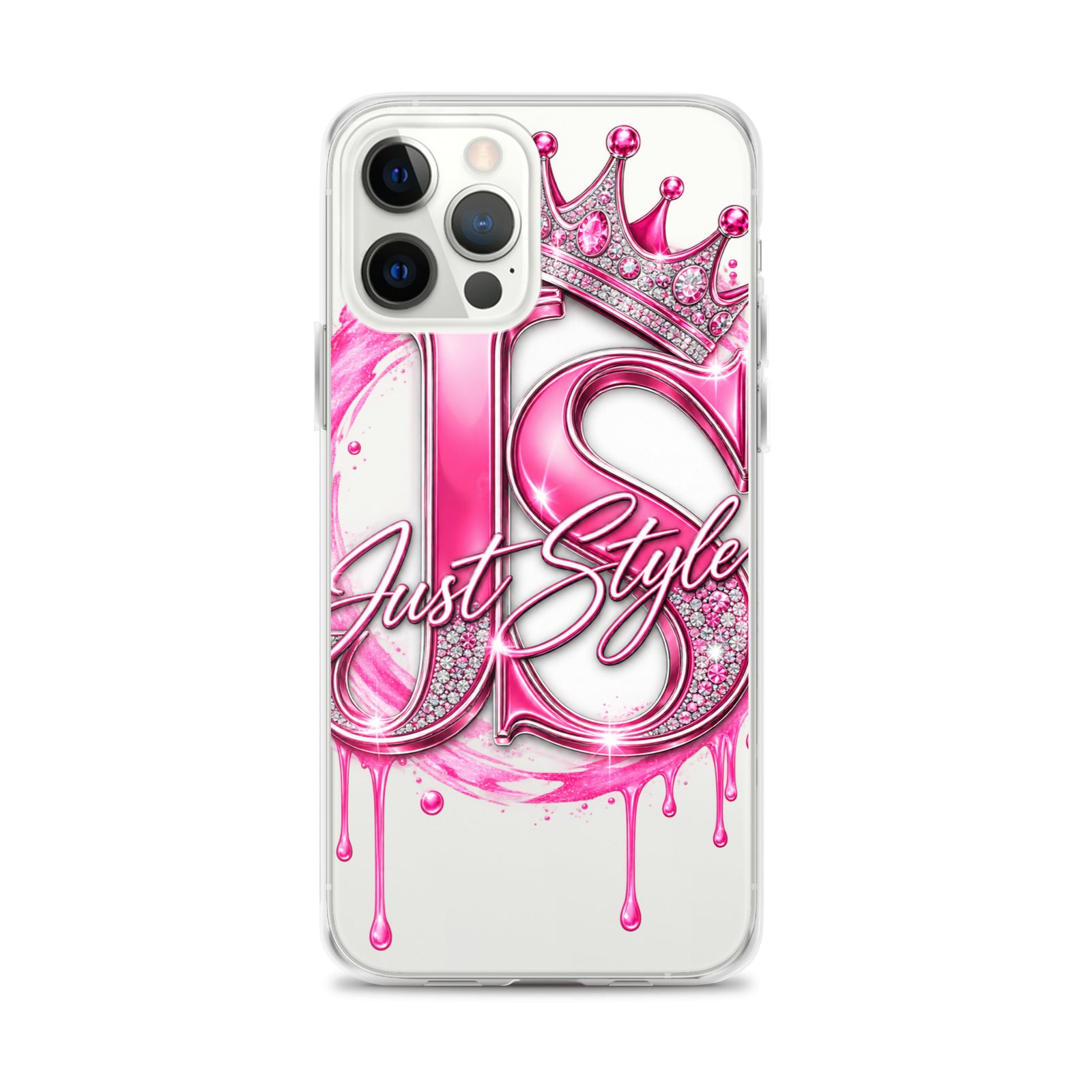 Just Style Clear iPhone Case