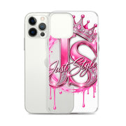 Just Style Clear iPhone Case