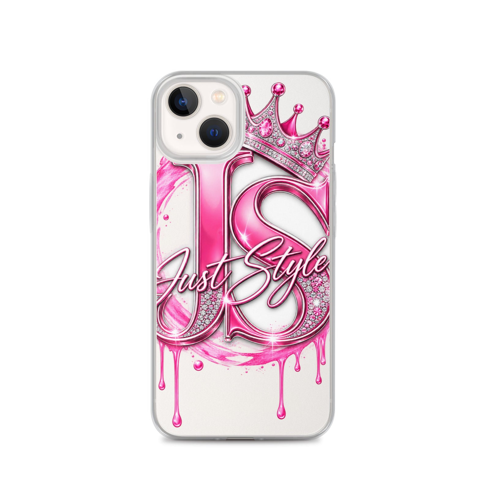 Just Style Clear iPhone Case