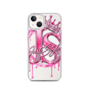 Just Style Clear iPhone Case