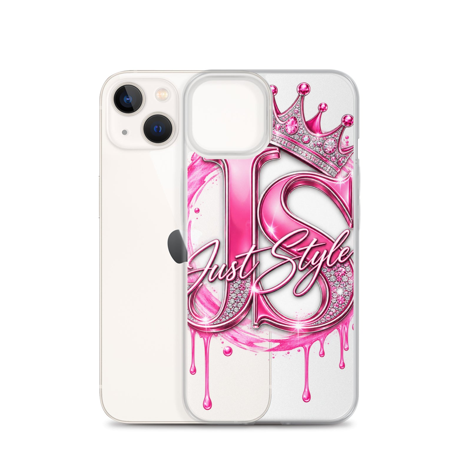 Just Style Clear iPhone Case