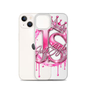 Just Style Clear iPhone Case